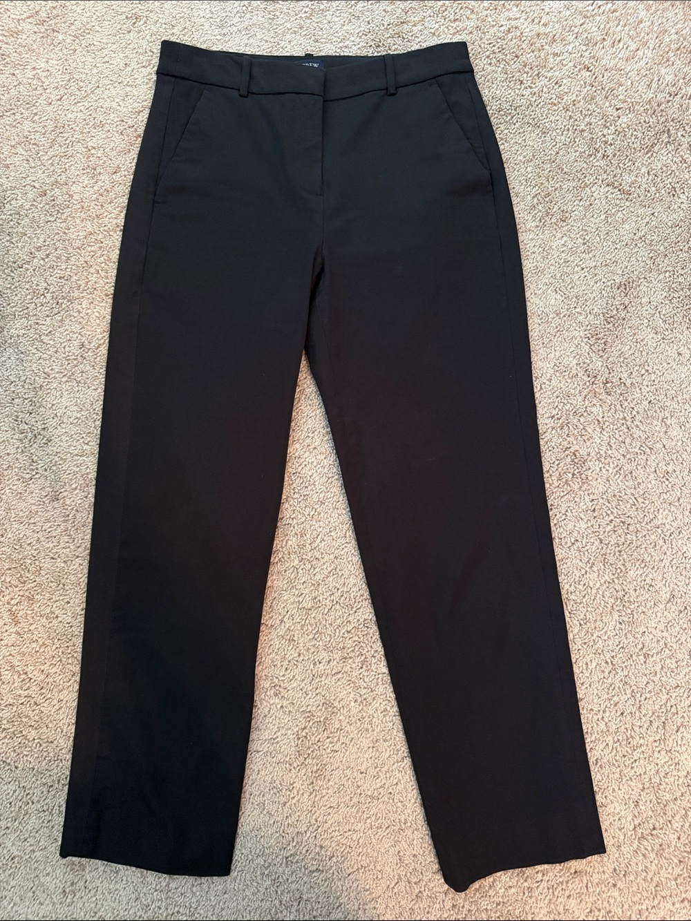 J. Crew Black Cropped Dress Pants